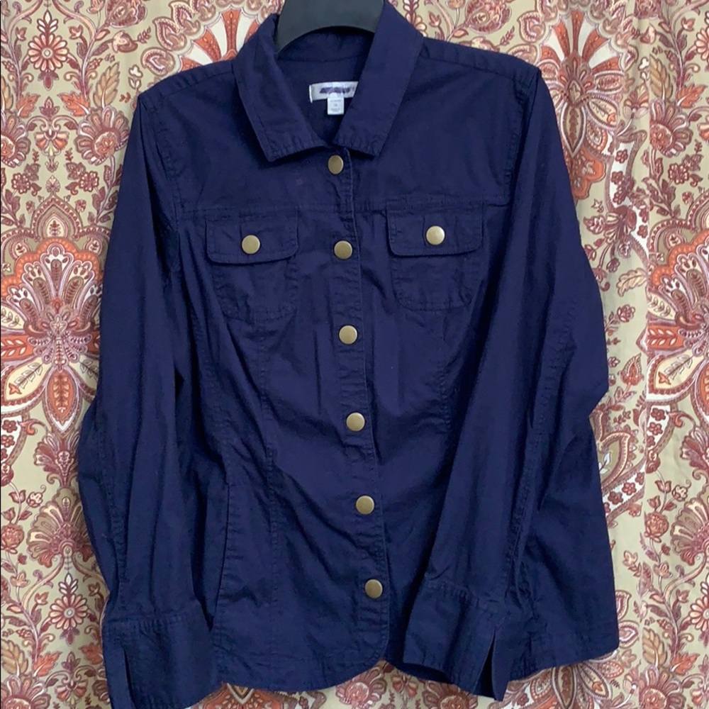Navy jacket!